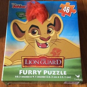 Disney Junior The Lion Guard Furry Puzzle 46 PCs